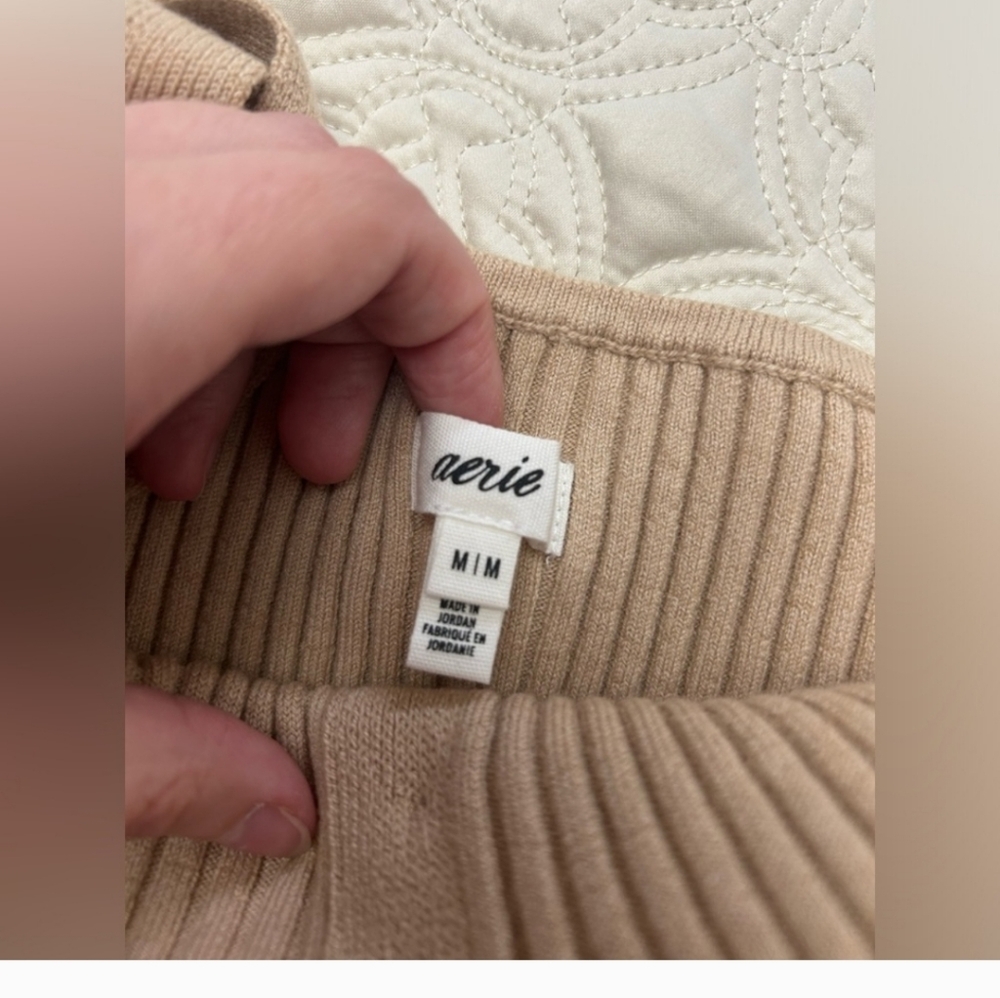 Aerie Button Front Sweater Tank Top - Picture 3 of 4